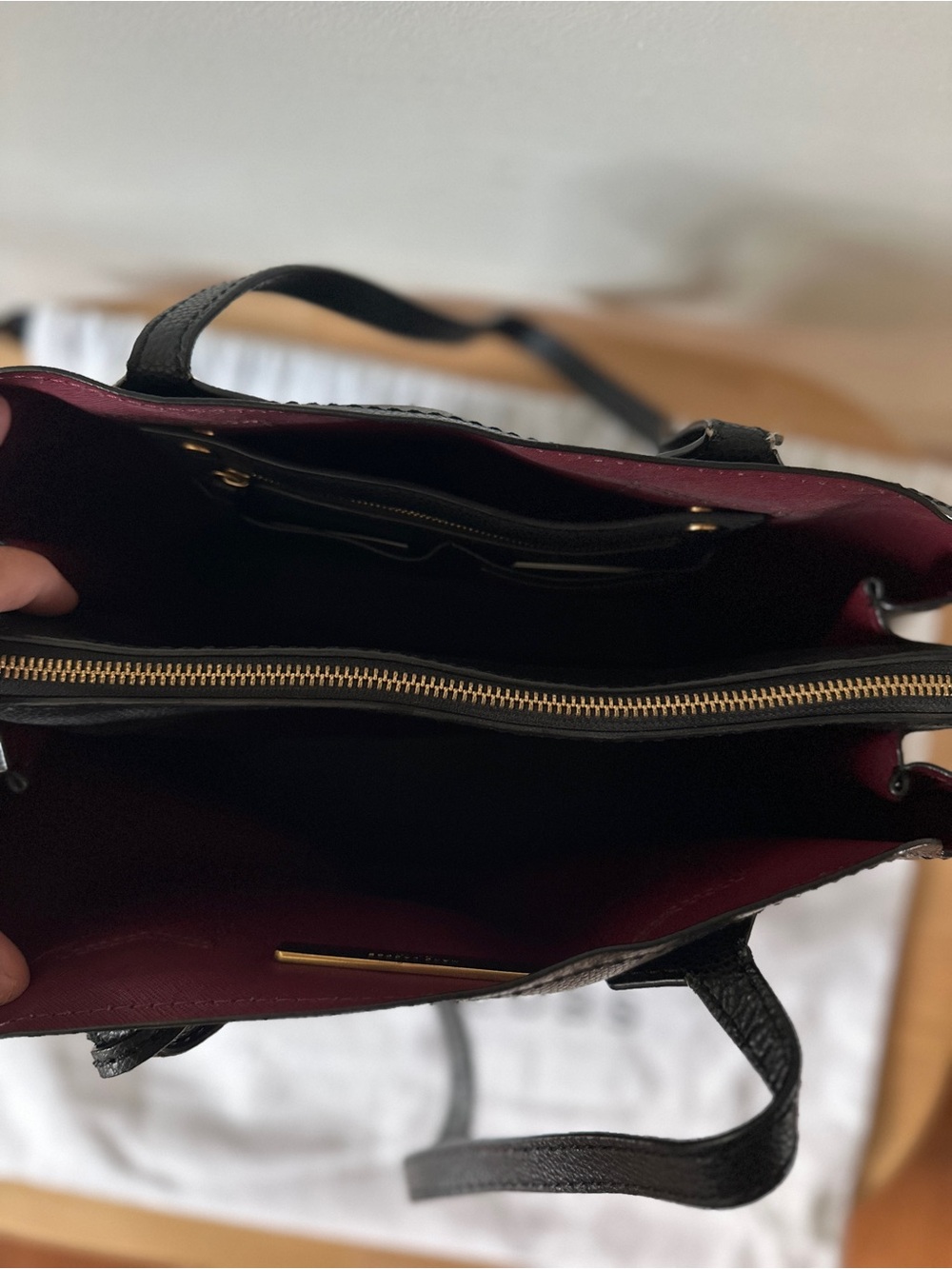 Marc Jacobs Pebbled Calfskin The Editor 38 Tote Black - Picture 5 of 7